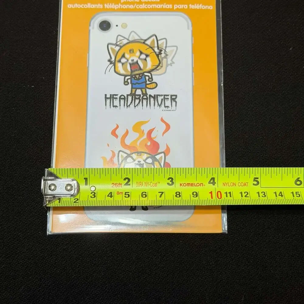 Aggretsuko Roomscapes by Trends International Phone Decals Headbanger